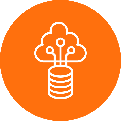 Cloud Data - free icon