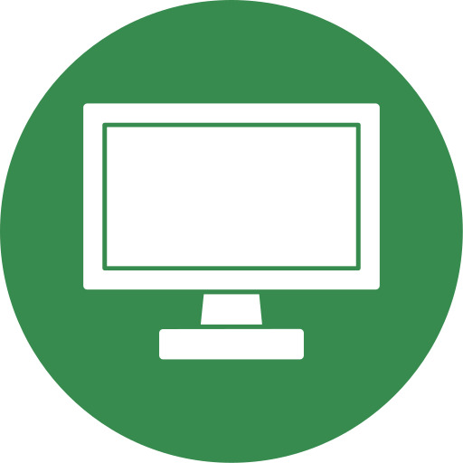 pantalla del monitor icono gratis