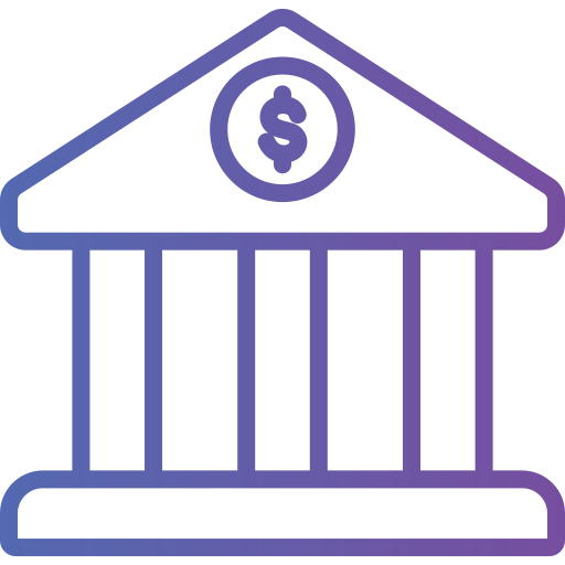 banque Icône gratuit