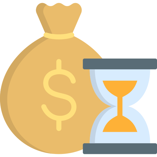 zeit ist geld kostenlos Icon zeit ist geld kostenlos Icon