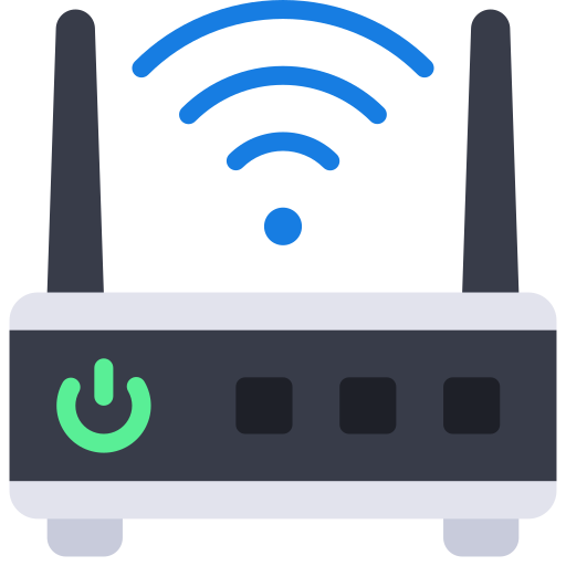 router inalámbrico icono gratis