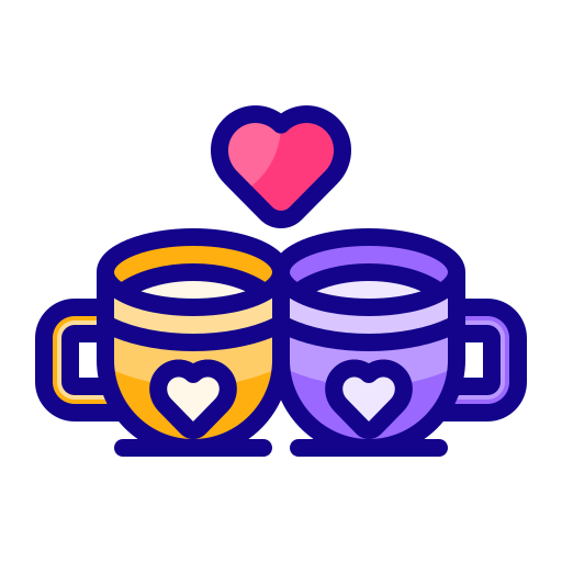 coffee cups icono gratis