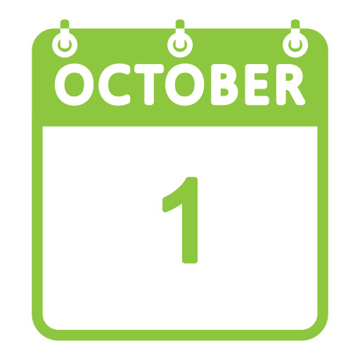 octubre icono gratis