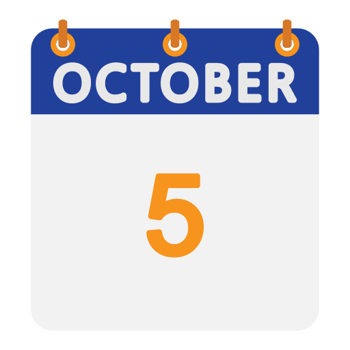 octubre icono gratis