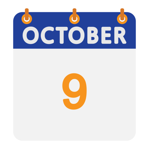 octubre icono gratis