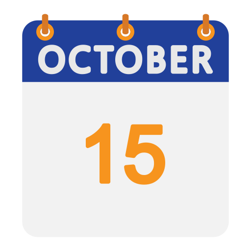 octubre icono gratis