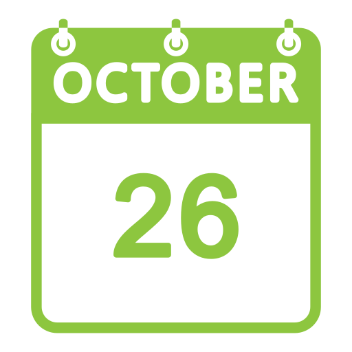 octubre icono gratis