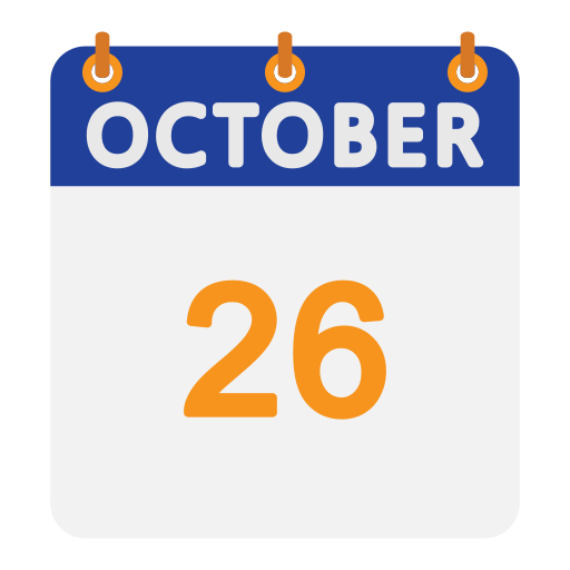 octubre icono gratis