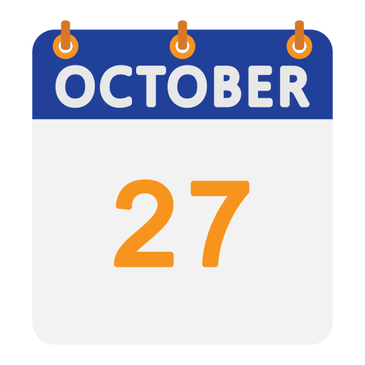 octubre icono gratis