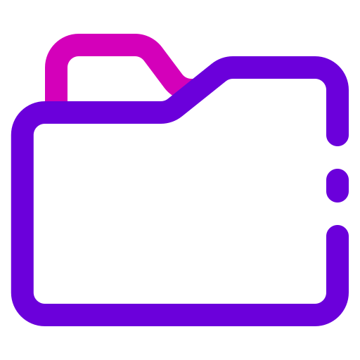 Folder Generic Color Outline Icon