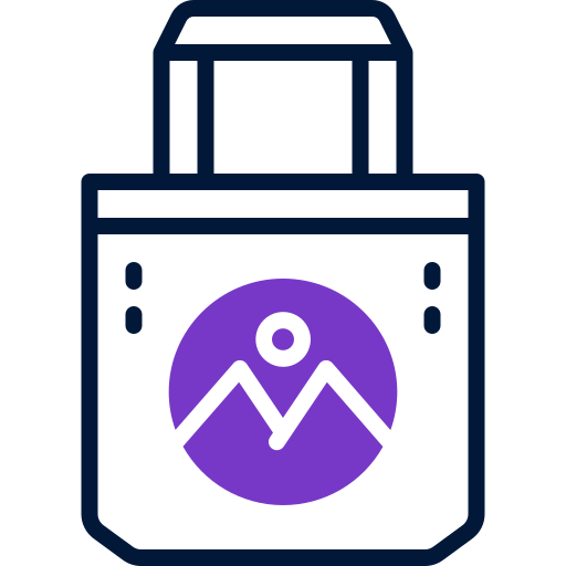 bolso de mano icono gratis