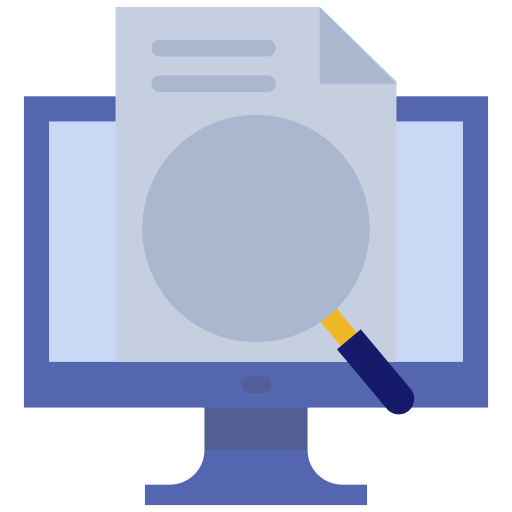 조사 무료 아이콘