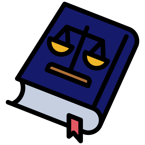 libro de leyes icono gratis