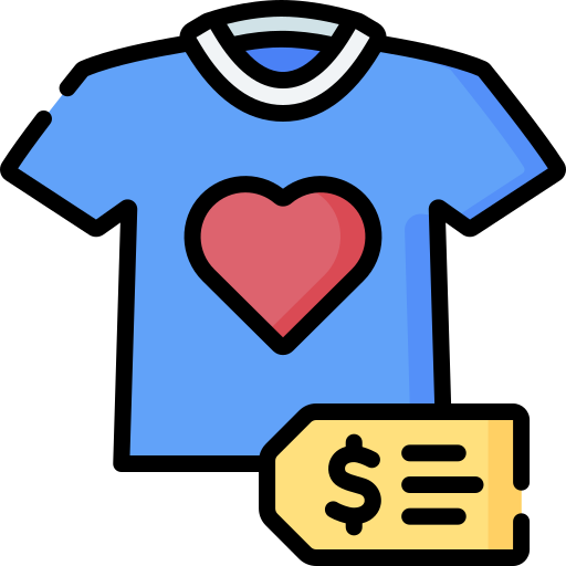 camiseta de manga corta icono gratis