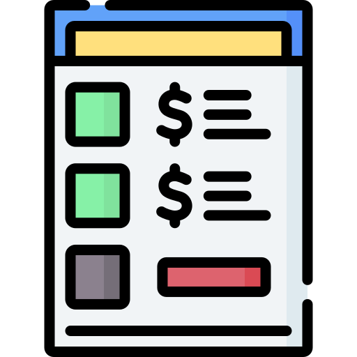 catálogo icono gratis