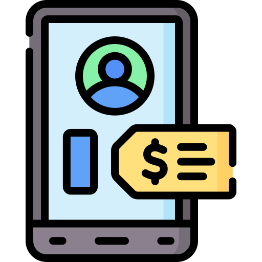 teléfono móvil icono gratis