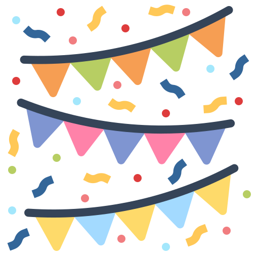 guirnalda icono gratis