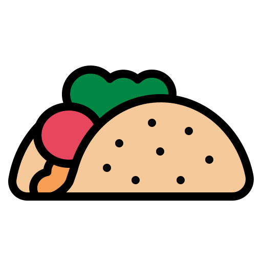 taco icono gratis