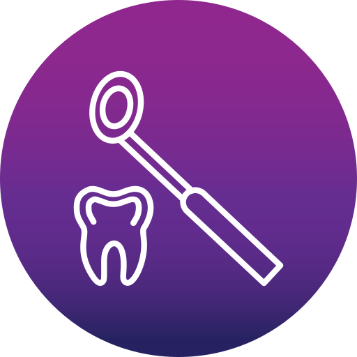 Espejo dental - Iconos gratis de asistencia sanitaria y médica