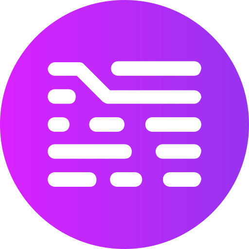 Process Generic gradient fill icon