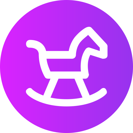 caballo mecedora icono gratis