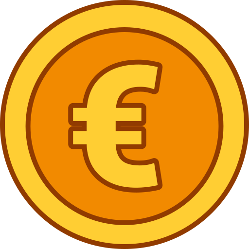 euro icono gratis