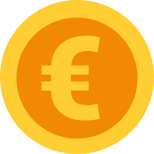 euro icono gratis