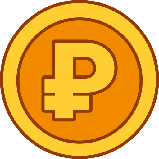 Ruble free icon Ruble free icon