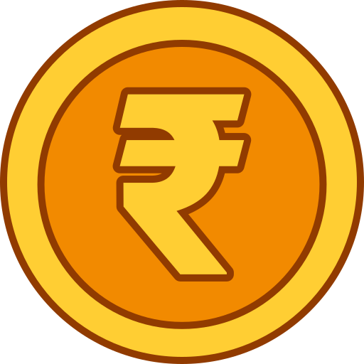 Rupiah Generic color lineal-color icon