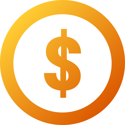 Dollar Generic Gradient Fill Icon