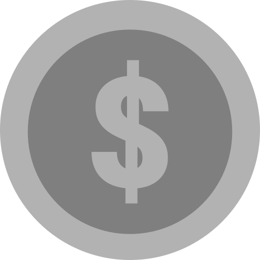 Dollar free icon Dollar free icon