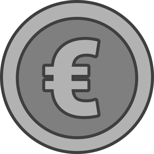 euro icono gratis