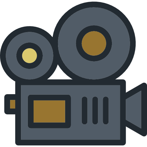 camara de video icono gratis