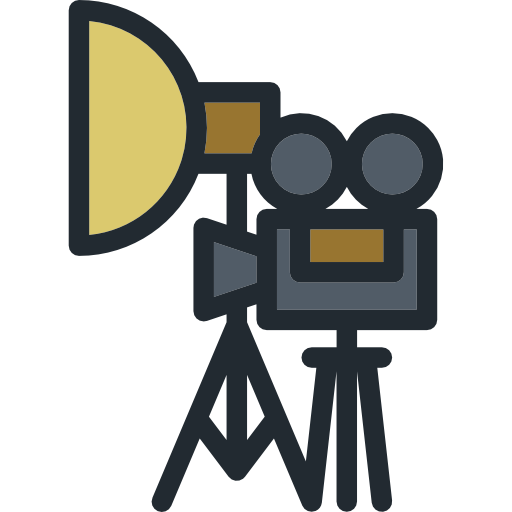 camara de video icono gratis