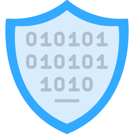 la seguridad cibernética icono gratis