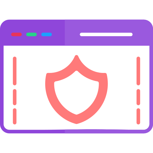 seguridad web icono gratis