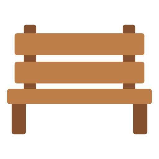 Скамейка бесплатно иконка