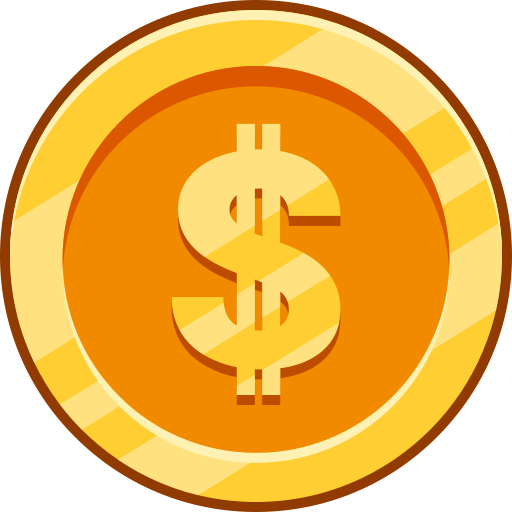 Dollar free icon