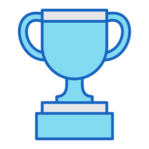 Trophy Generic color lineal-color icon