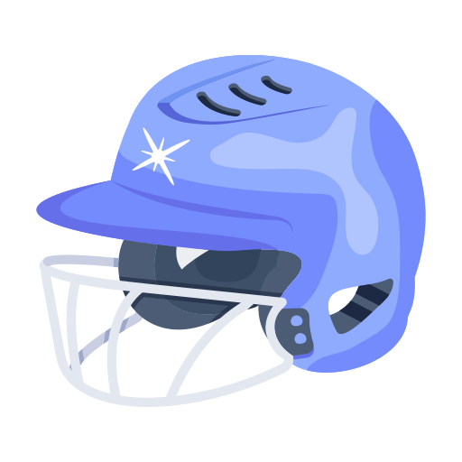 casco de béisbol icono gratis