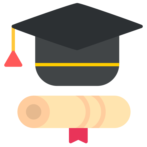 graduación icono gratis