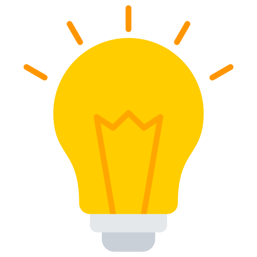 bombilla icono gratis