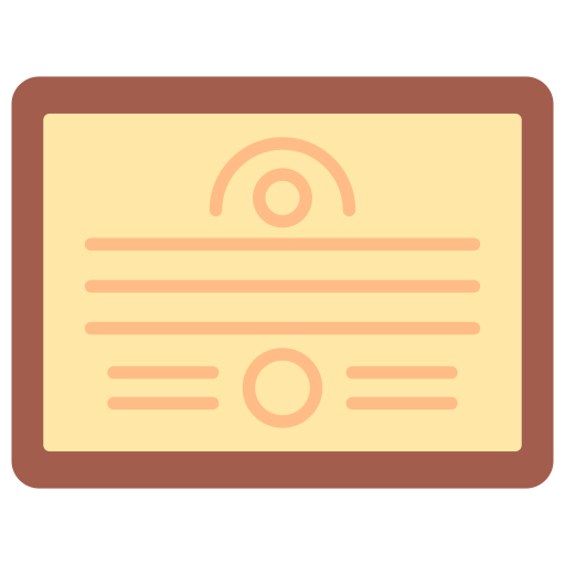 diploma icono gratis