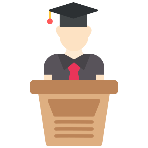 graduación icono gratis
