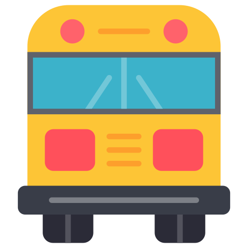 Ônibus escolar grátis ícone Ônibus escolar grátis ícone