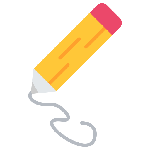 ✏️ Pencil - Royalty-Free GIF - Animated Sticker - Free PNG - Animated Icon