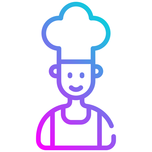 Cook Generic gradient outline icon