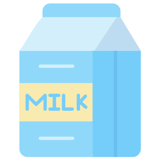 Milk box Generic color fill icon