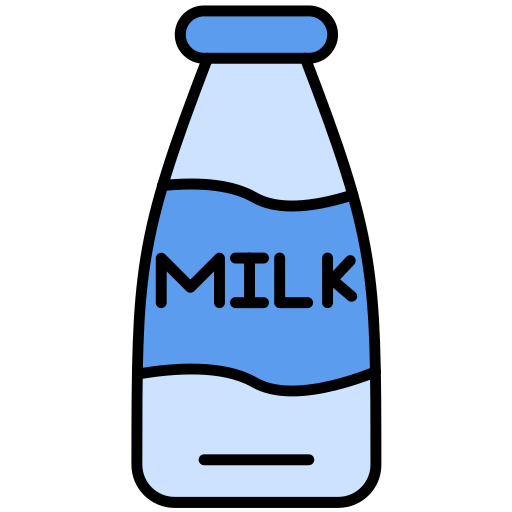 Milk bottle Generic color lineal-color icon
