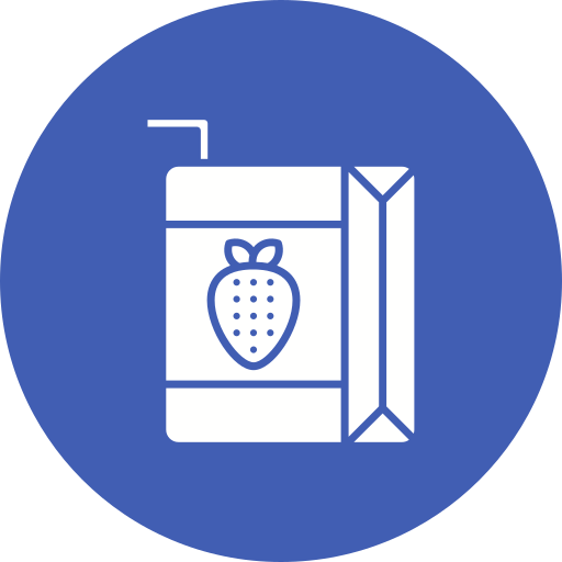 Brick de zumo icono gratis